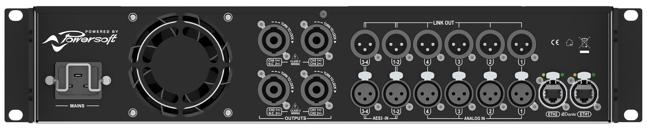 Sonoplay - S 6044 Amplificateurs compacts avec alimentation à décou